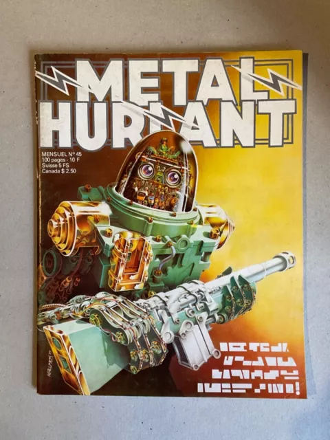 Metal Hurlant N°45 Édition 1979 Très Bon État