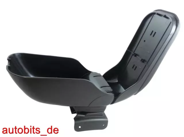 Schwarz Mittelarmlehne Armlehne Maßgefertigt Kunstleder passend für Opel Astra H 3