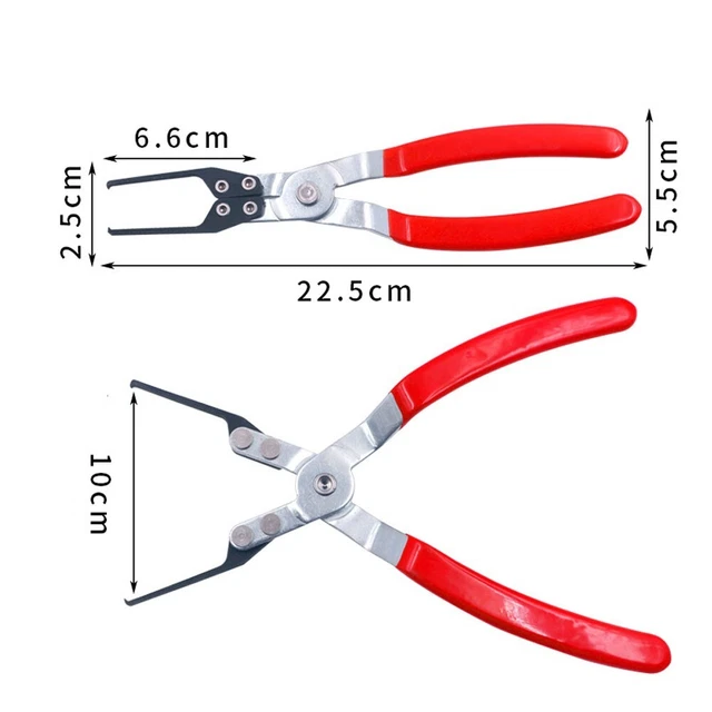 Pince D'extraction Pour Relais Et Fusibles Auto - Double Embout Métal - Manche Isolant - Pour Espaces Restreints - Idéale Réparation électrique Voiture
