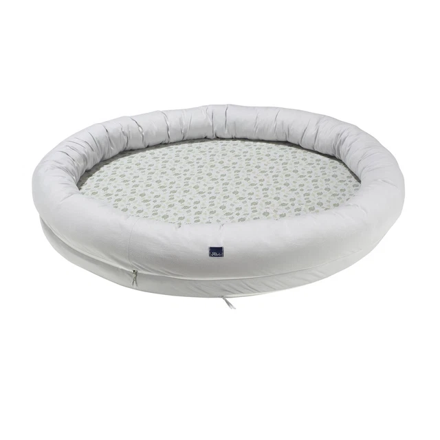 Alvi Schlummer-Nestchen XL Organic Cotton Drifting Leaves Ø100cm TOP