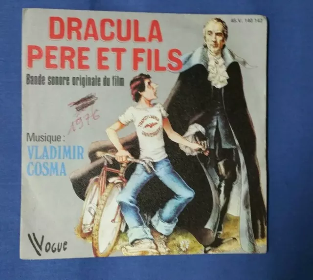 Dracula père et fils / bande sonore originale du film/ 45 tours