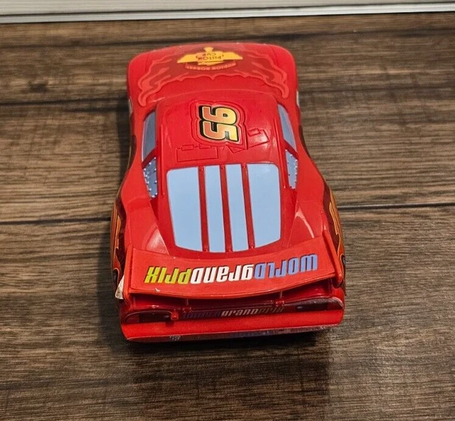 DISNEY PIXAR CARS Lightning McQueen World Grand Prix Flashing Lightning