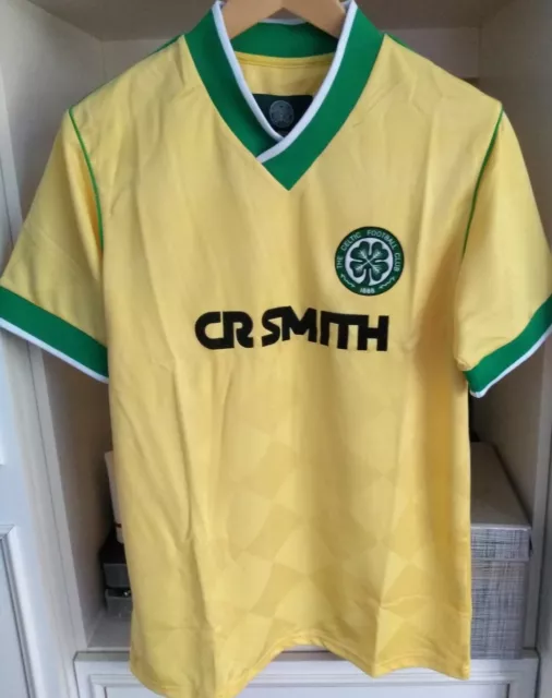 Celtic Away football shirt 1986 - 1988. Sponsored by CR Smith