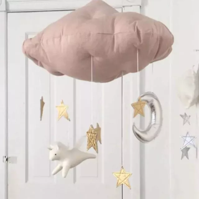 Nursery Room Hanging Decorations Cloud Pendant Children Bedroom Ceiling DIY Baby