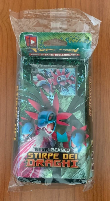 MAZZO TEMATICO CARTE Pokemon Nero e Bianco Stirpe dei Draghi Hydreigon ...