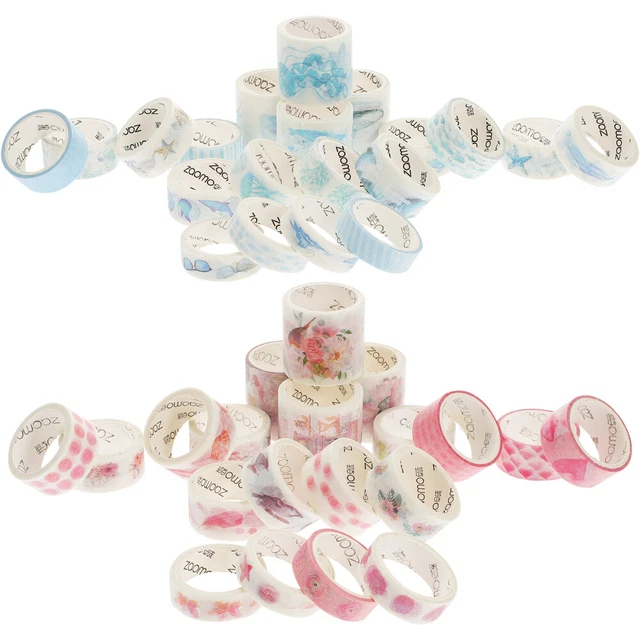 Juego de cinta washi de papel japonés cinta adhesiva cinta decorativa