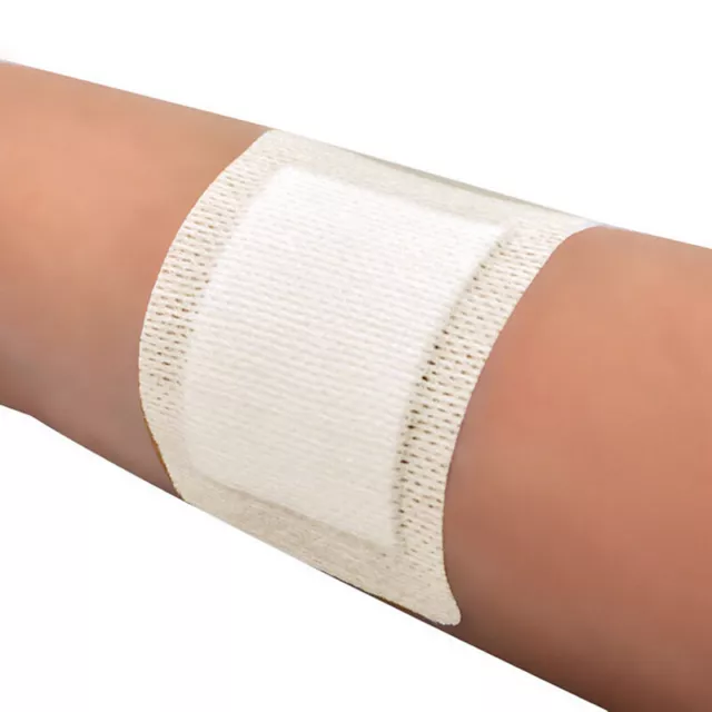 10pcs Non-Woven Medical Adhesive Wound Dressing Large Band Aid Bandage 6x7cm  G1 3