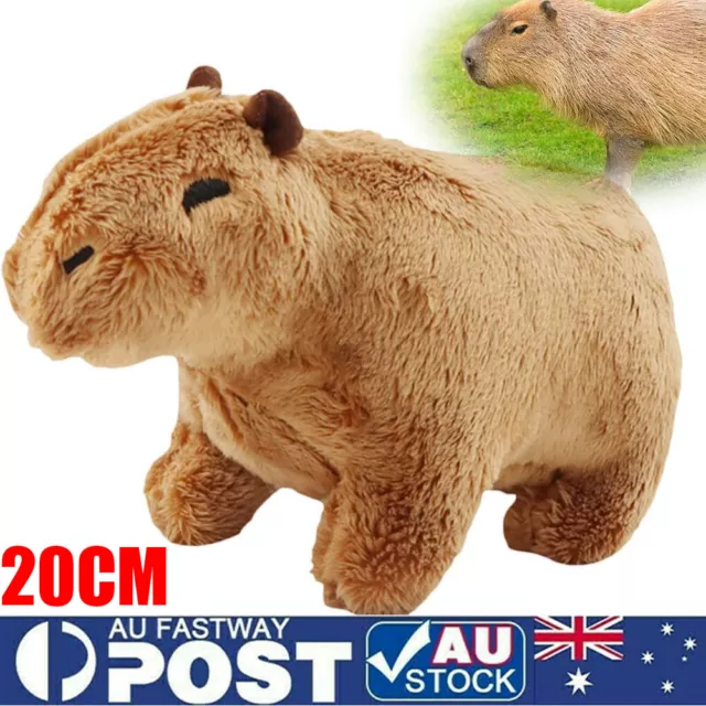 Capybara Rodent Cartoon Plush Animal Doll Super Soft Stuffed Cute Toy Kids Gift