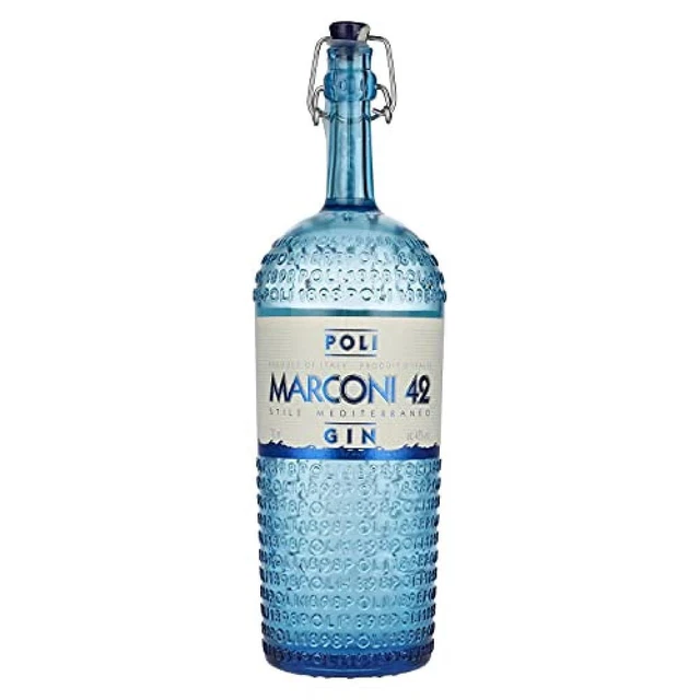 (TG. 0,70) Jacopo Poli Marconi 42 Gin, 700ml - NUOVO
