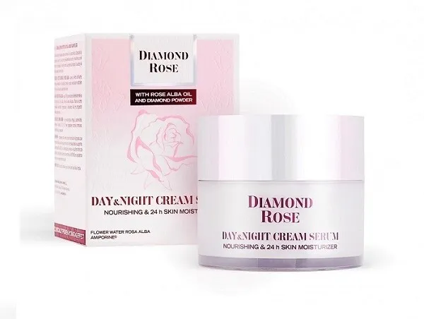 Biofresh Diamond Day & Night Cream Serum Hydrating Nourishing Skin Rose Alba Oil