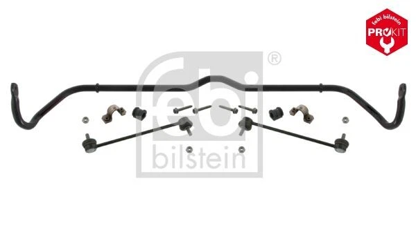 Febi Bilstein 37050 Barra stabilizzatore telaio adatta a VW
