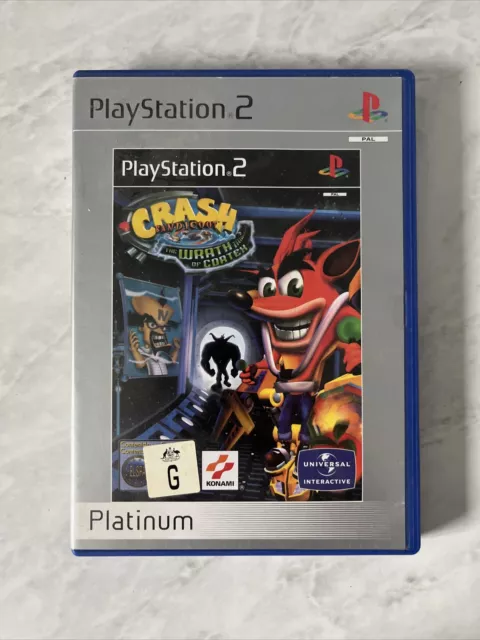 Crash Bandicoot The Wrath of Cortex (Sony PlayStation 2, 2010) No Manual