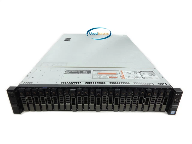 Dell R730XD 24x2.5, 2x2.5•2x 2680v3 2.5GHZ=24Core•192GB•24x900GB 10K SAS•H730P