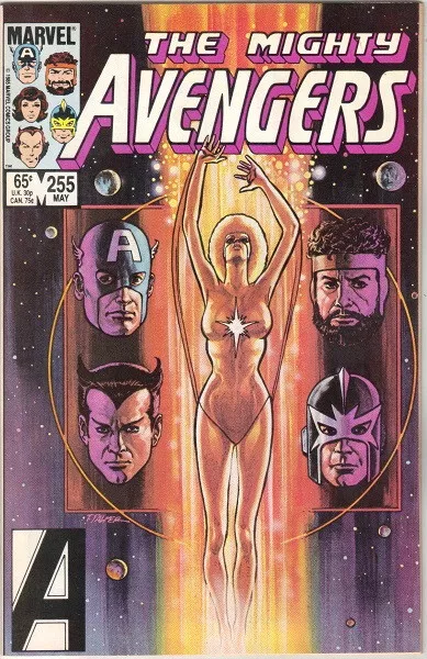 The Avengers Comic Book #255 Marvel Comics 1985 VERY HIGH GRADE NEW UNREAD
