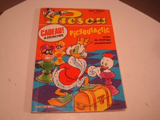 Picsou Magazine N° 113 de Juillet 1981 + Cadeau Supplément Complet