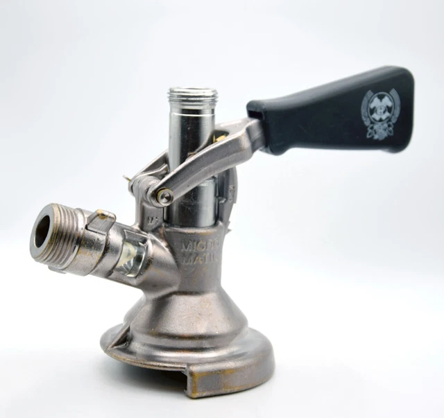 Generalüberholt! Kombi Zapfkopf Typ M  3/4 CO2 Keg Verschluss Bier Micro Matic