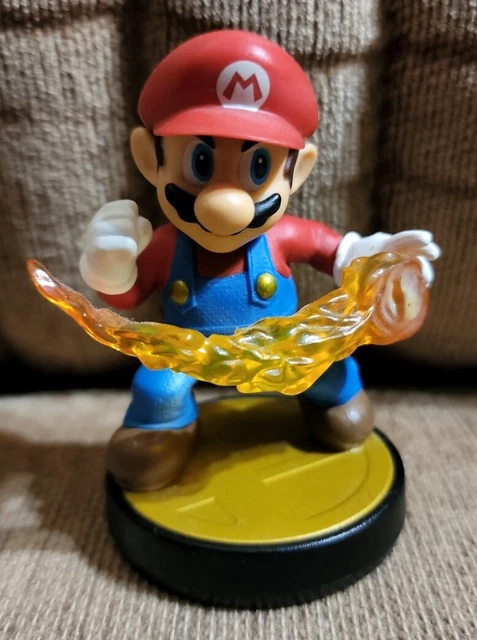 Figurine Amiibo Mario – Super Smash Bros – Nintendo – NEUVE Sous Emballage