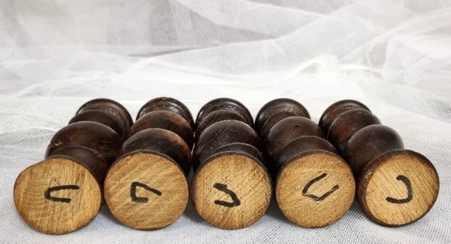 5 Barley twist turned spindle Column Antique french architectural salvage 4.8 in 14