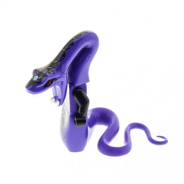 1x Lego Figurine ninjago Pythor Chumsworth Serpents Tête 9449 njo060