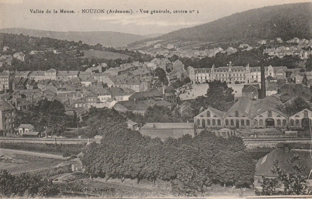 CPA 08 NOUZON (Ardennes) General View Centre N° 2 Meuse Valley