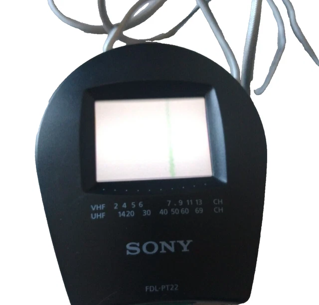 Sony Watchman 2.2" LCD Color TV Portable FDL-PT22 Television ~ Made In Japan | #4713341644