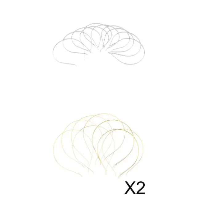 10x plain metall stirnband haarband rahmen haarband zubehör diy handwerk