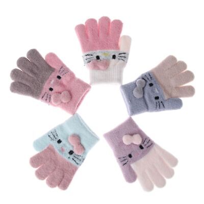 a dito pieno Guanti termici a maglia Guanti per bambini Ragazzini Gloves