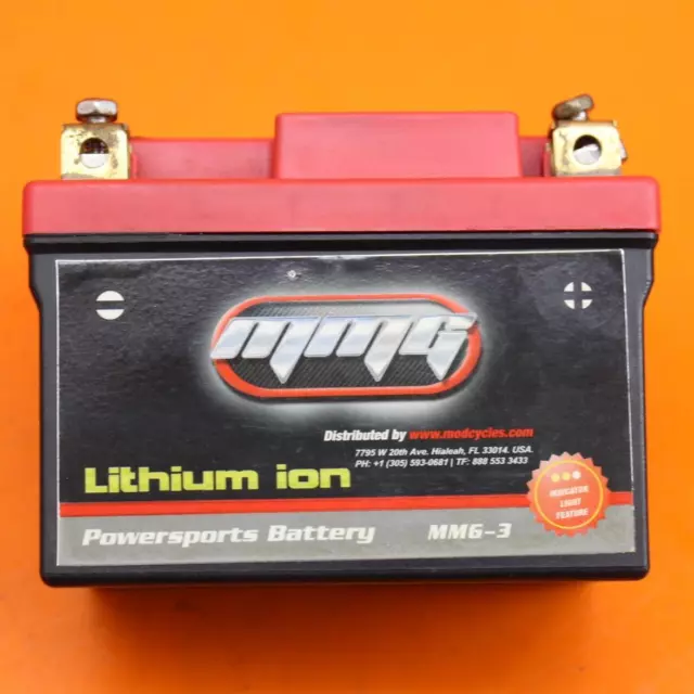 Mmg Lithium Ion Powersports Battery