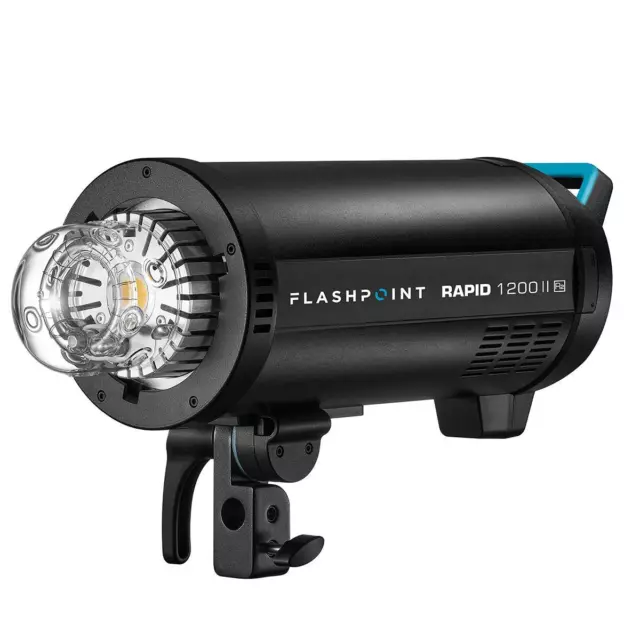 Flashpoint Rapid 1200 II HSS Monolight w/R2 Radio Remote System, Bowens Mount