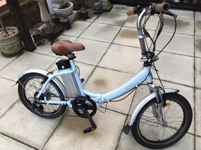 JUICY LADIES FRAME Dutch Style Folding Electric Bike 165.00
