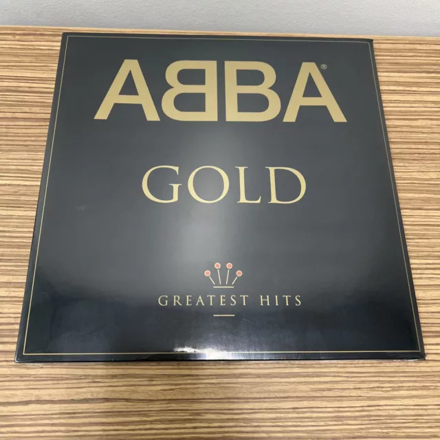 ABBA Gold Greatest Hits BLACK VINYL 2 LP NEW