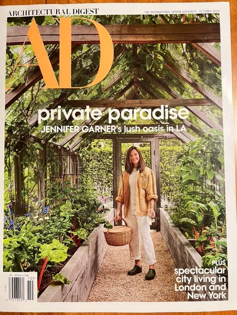 NEW ARCHITECTURAL DIGEST Mag October 2024 Interior Decor Jennifer ...