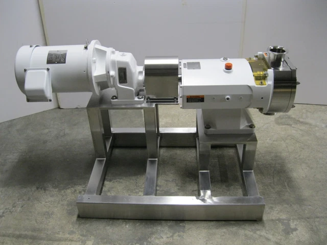 3" Alfa Laval GHPD SRU4-WLS Sanitary Positive Displacement Pump 5 HP Motor R26