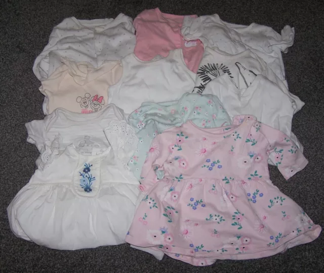 Bundle Of Baby Girls Clothes Age 0-6 Months