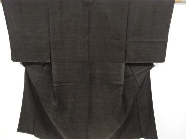 6825260: Japanese Kimono / Antique Mens Kimono / Mawata Tsumugi