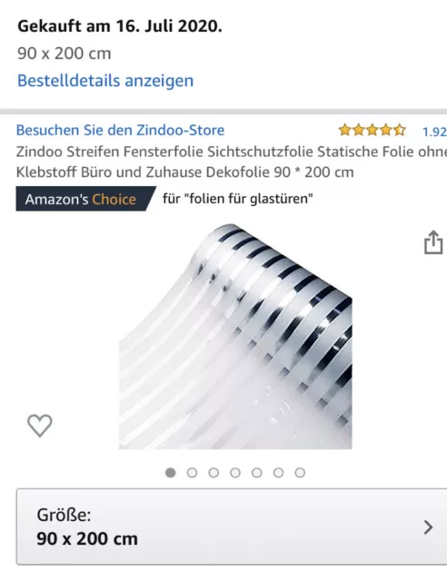 Fensterfolie Neu !!