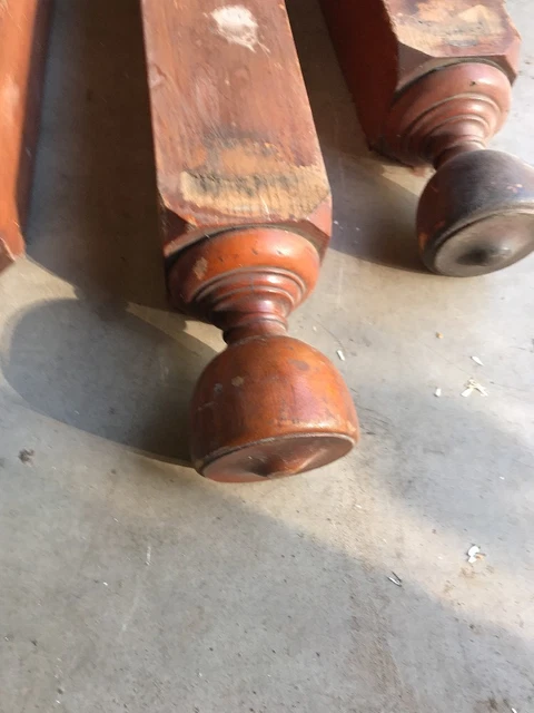 Mar Set Of Three Matching Oak Newell Post 5“ X 5“ 3