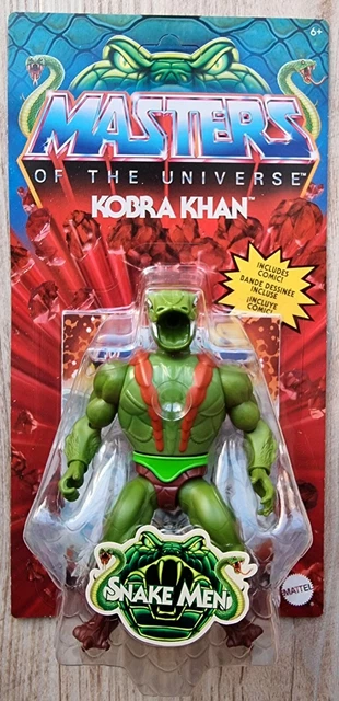 KOBRA KHAN MOTU ORIGINS 2023 Masters Universe MATTEL NEU #AUSWAHL MOC  & B-WARE#