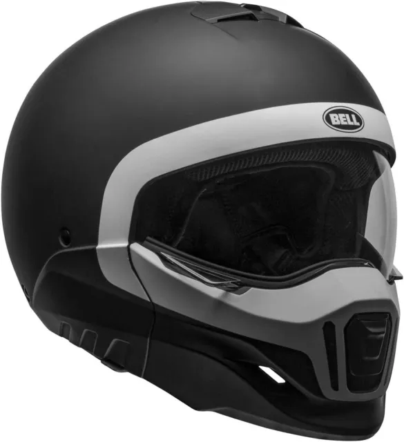 Bell Broozer Cranium Helmet (Matte Black/White)