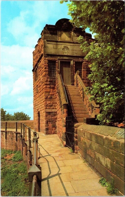 King Charles Tower Chester Historical United Kingdom Stairway UNP VNG Postcard