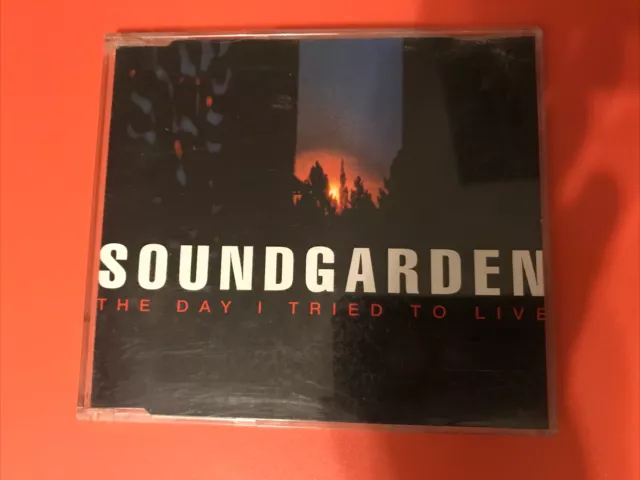 Soundgarden The Day I Tried to Live 3x Track CD Single - Fast Free Postage