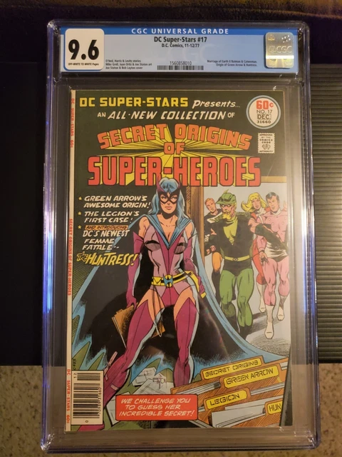 DC Superstars #17 Huntress daughter of Batman & Catwoman 1st appearance CGC 9.6