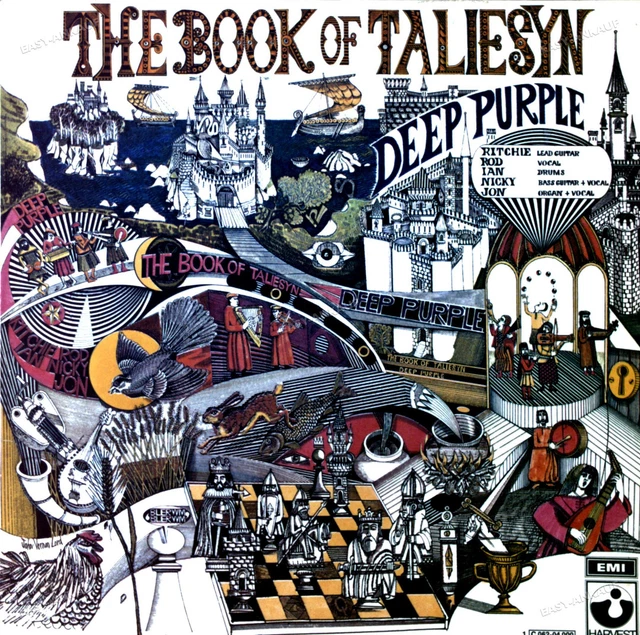 欧LP Deep Purple The Book Of Taliesyn HVL751 Harvest /00400 Deep Purple - Book of Taliesyn - Amazon.com Music