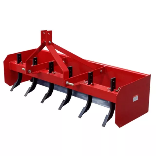 2100mm 7ft Box Grader Scraper Blade - CAT1, 3 Point Linkage for Tractors 15HP+