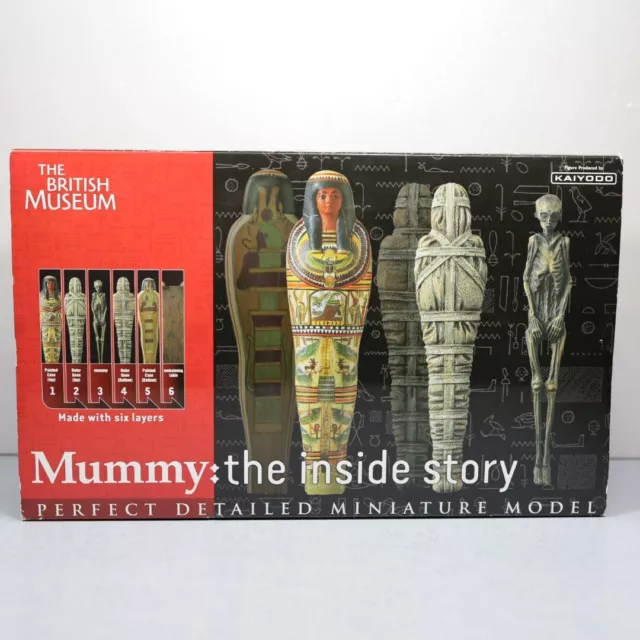 KAIYODO British Museum Mummy the Inside Story Detailed Miniature Figure Rare