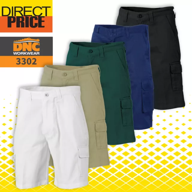 DNC Cotton Drill Cargo Shorts,3302