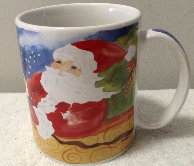 CYPRESS POINT TRADING CO. SANTA'S NIGHT OUT "Santa" MUG