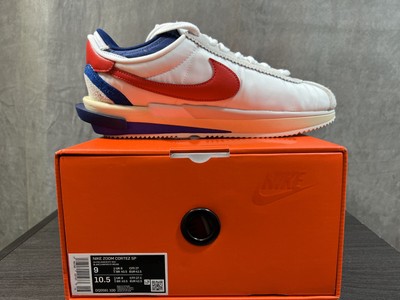 NIKE SACAI ZOOM Cortez SP White Red Blue Brand New Sz 12 DQ0581 ...