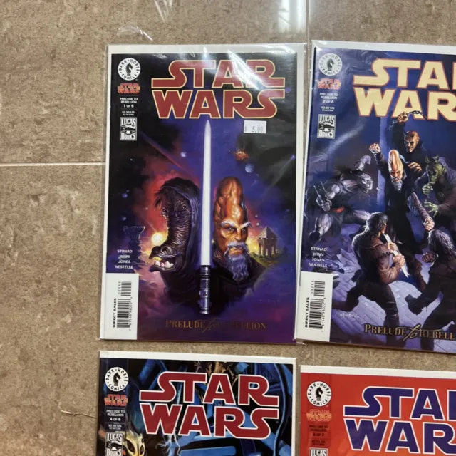 Star Wars Prelude To Rebellion #1-#6 Dark Horse Comics Complete Series Near Mint 2