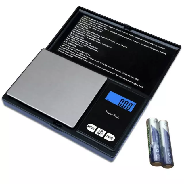Neuf 0,1G-500G petite poche numérique or bijoux cuisine balance de pesage 3